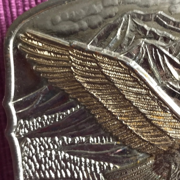 Belt Buckle Men’s Eagle Vintage 1970s Numbered 141 - Picture 4 of 4